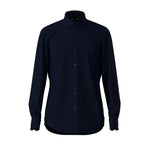 Camicia in jersey di viscosa P-HANK-KENT-C1-222 10225157 01 50469424 404 BOSS Dark blue 