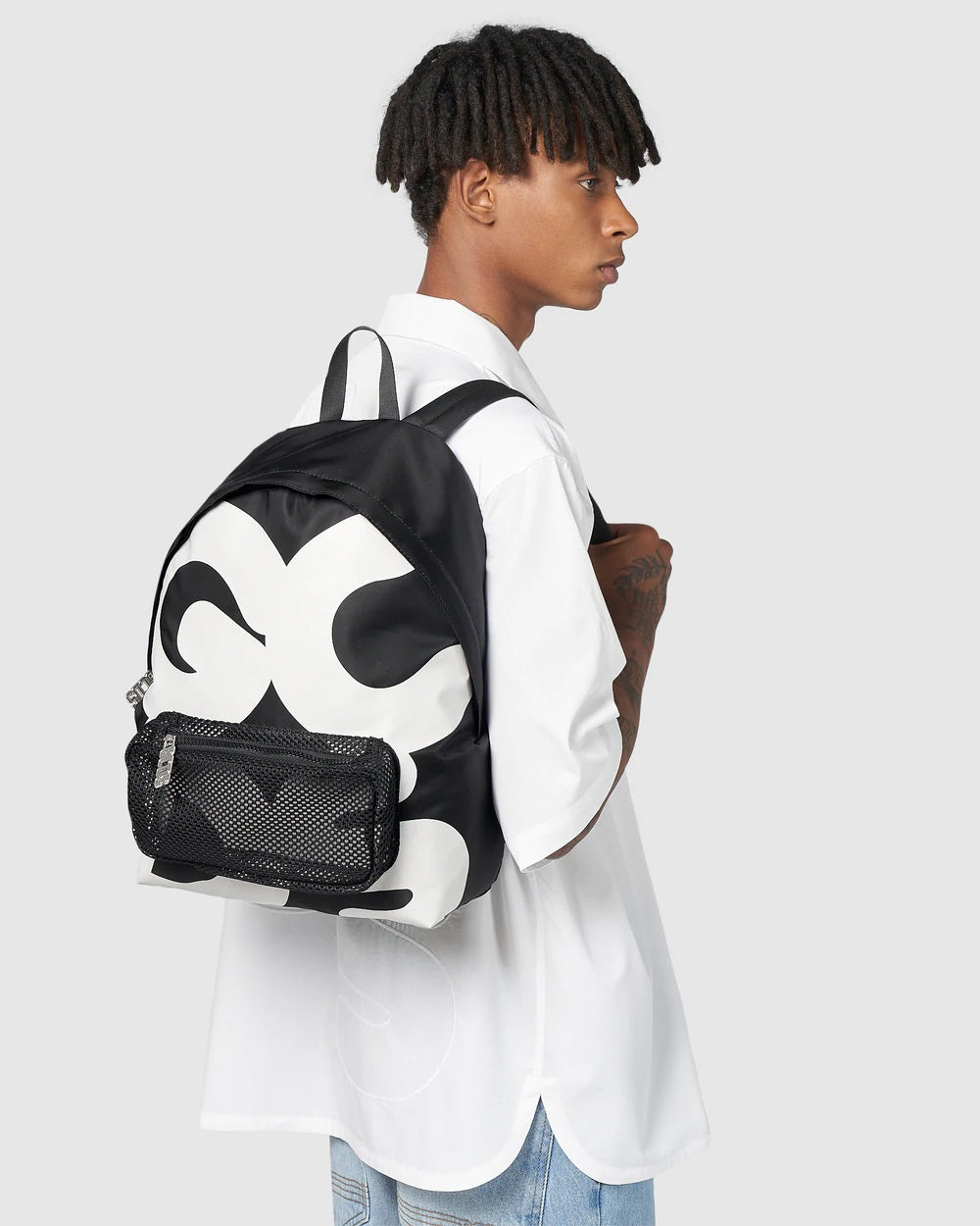 Zaino con logo SS22M490008 02 GCDS Black 