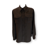 Camicia con tasche RAISAD381088 008 P.A.R.O.S.H. Marrone 