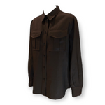 Camicia con tasche RAISAD381088 008 P.A.R.O.S.H. Marrone 