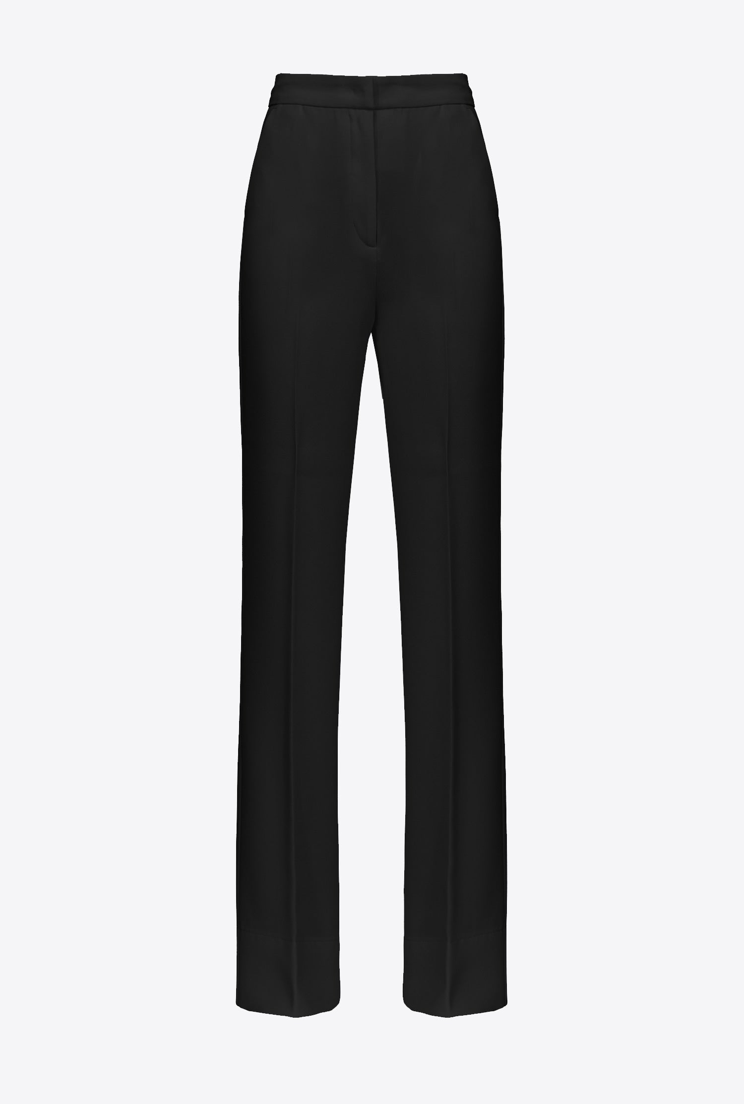 Pantalone in poly crepe LITCHI 1N13HU4575 Z99 PINKO Black 