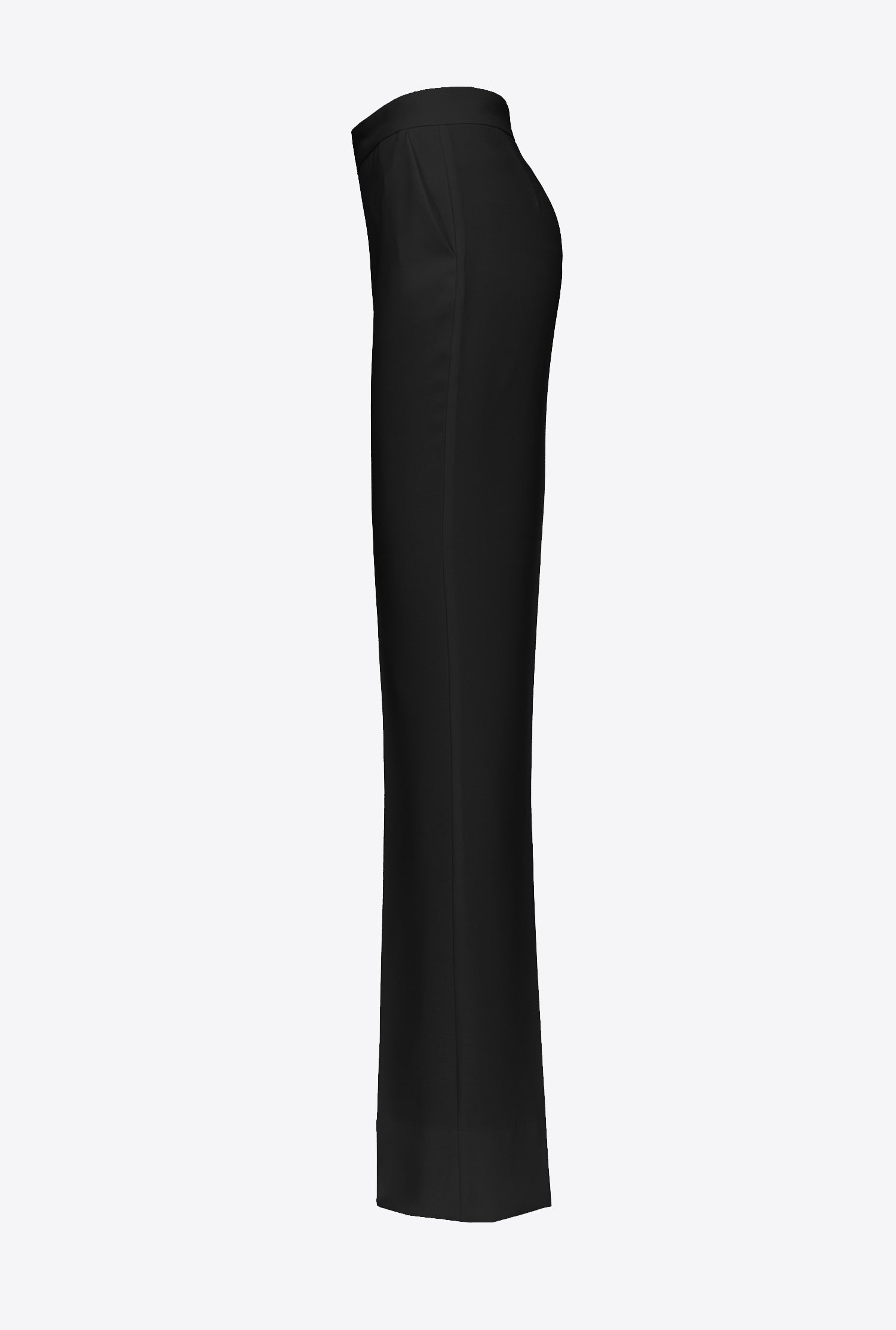 Pantalone in poly crepe LITCHI 1N13HU4575 Z99 PINKO Black 