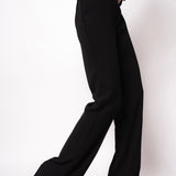 Pantalone in poly crepe LITCHI 1N13HU4575 Z99 PINKO Black 