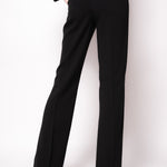 Pantalone in poly crepe LITCHI 1N13HU4575 Z99 PINKO Black 