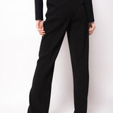 Pantalone in poly crepe LITCHI 1N13HU4575 Z99 PINKO Black 