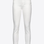 Pantalone skinny con cintura Birds SUSAN 24 PJ666 1J10V0Y78S Z14 PINKO White 