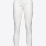 Pantalone skinny con cintura Birds SUSAN 24 PJ666 1J10V0Y78S Z14 PINKO White 