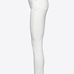 Pantalone skinny con cintura Birds SUSAN 24 PJ666 1J10V0Y78S Z14 PINKO White 