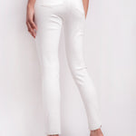 Pantalone skinny con cintura Birds SUSAN 24 PJ666 1J10V0Y78S Z14 PINKO White 