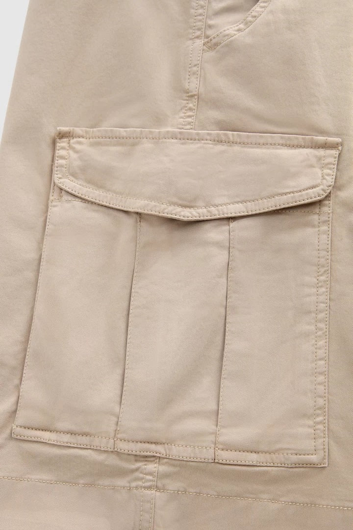 Brmuda cargo tinto in capo CFWOSH0029MRUT2559 723 WOOLRICH Oak 