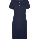 Abito polo LDR0416 LDR NY12 BARBOUR Navy/primrose hessian 
