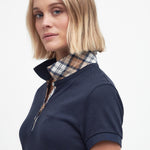 Abito polo LDR0416 LDR NY12 BARBOUR Navy/primrose hessian 