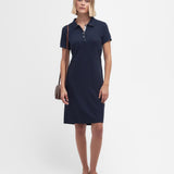 Abito polo LDR0416 LDR NY12 BARBOUR Navy/primrose hessian 