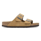 Ciabatta in pelle scamosciata goffrata ARIZONA 1027066 BEIGE BIRKENSTOCK Beige 