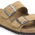 Ciabatta in pelle scamosciata goffrata ARIZONA 1027066 BEIGE BIRKENSTOCK Beige 