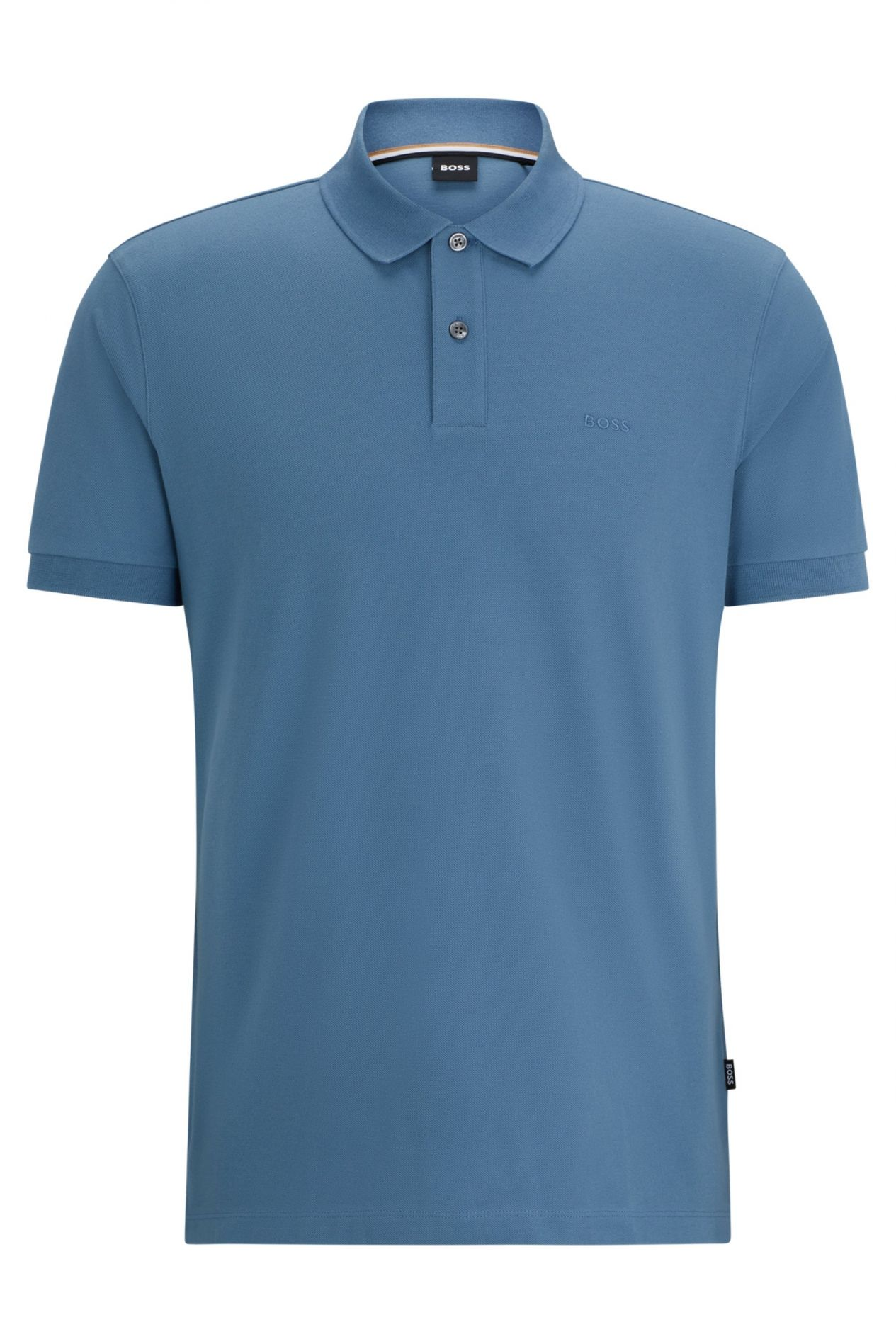 Polo manica corta 50468301 10241531 02 459 BOSS Light pastel blue 