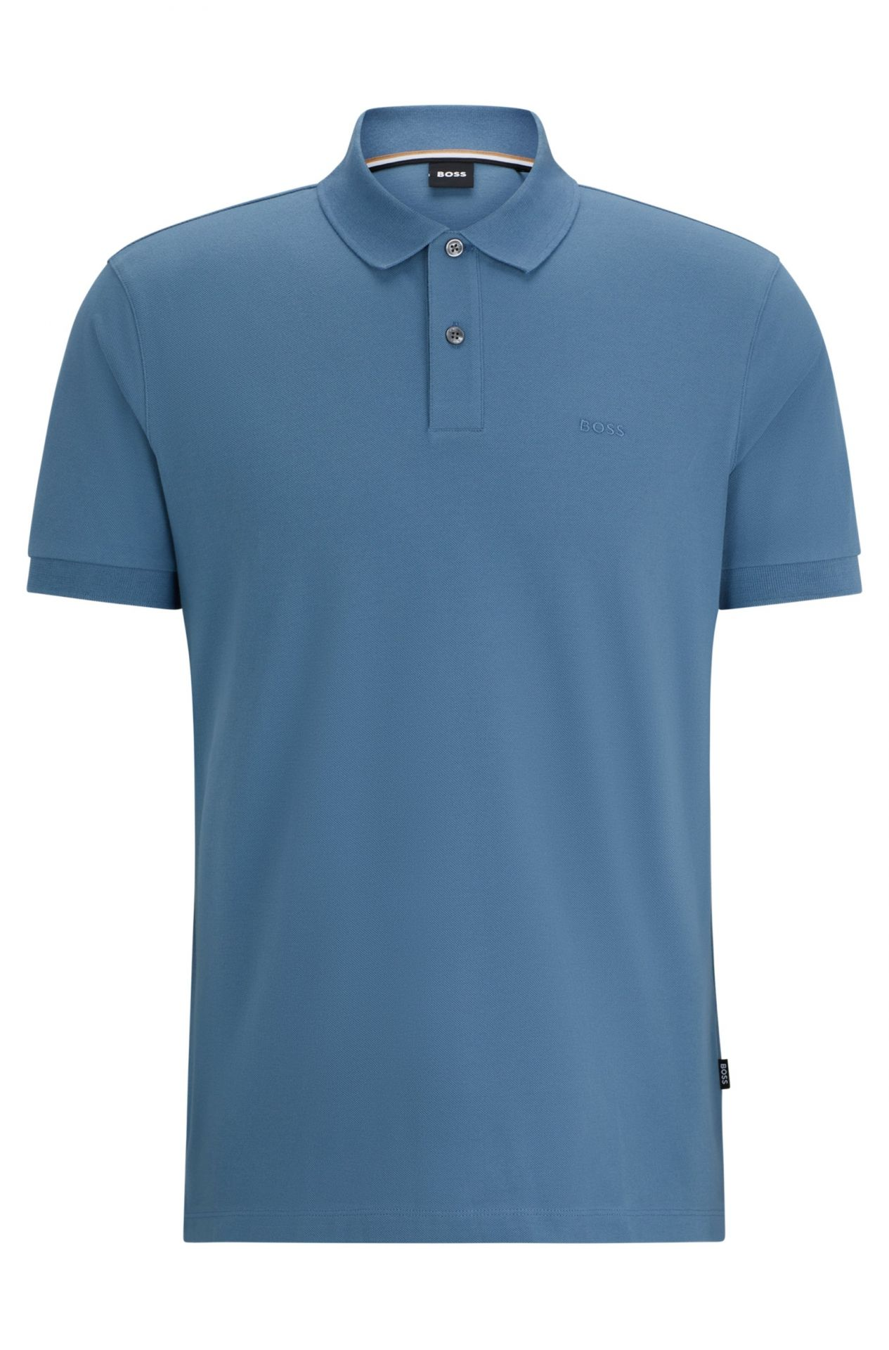 Polo manica corta 50468301 10241531 02 459 BOSS Light pastel blue 