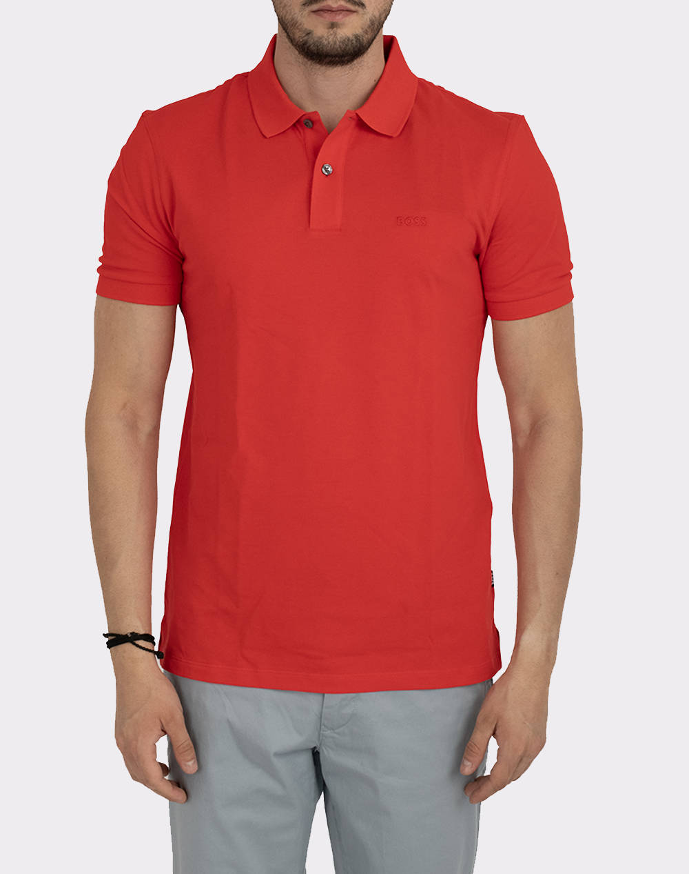 Polo manica corta 50468301 10241531 02 627 BOSS Bright red 
