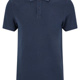 Polo slim fit in piquè di cotone 50468576 10203439 01 402 BOSS Dark blue 