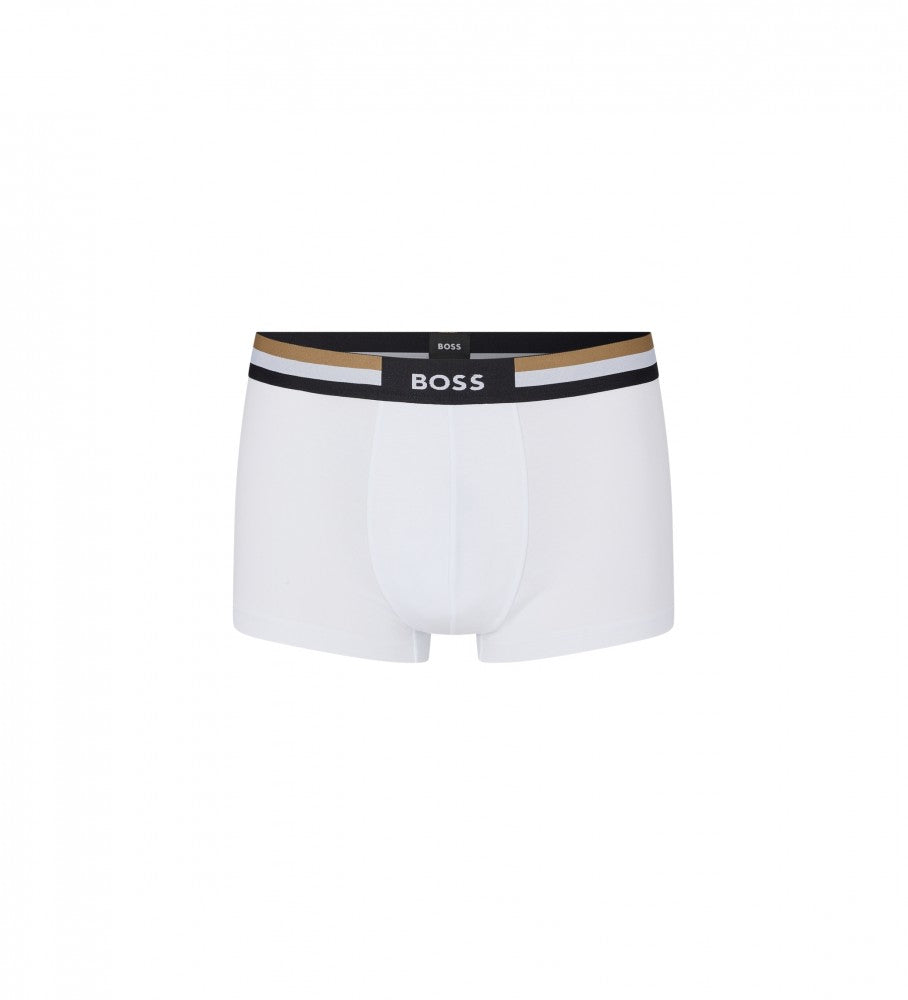 Boxer elasticizzato 50475416 10243551 01 100 BOSS White 