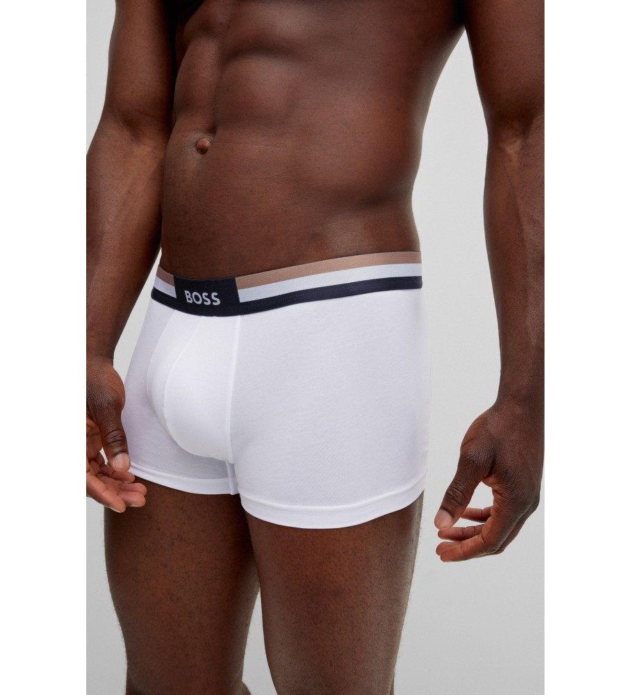 Boxer elasticizzato 50475416 10243551 01 100 BOSS White 