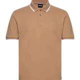 Polo in piquet di cotone 50494697 10241531 01 261 BOSS Medium beige 