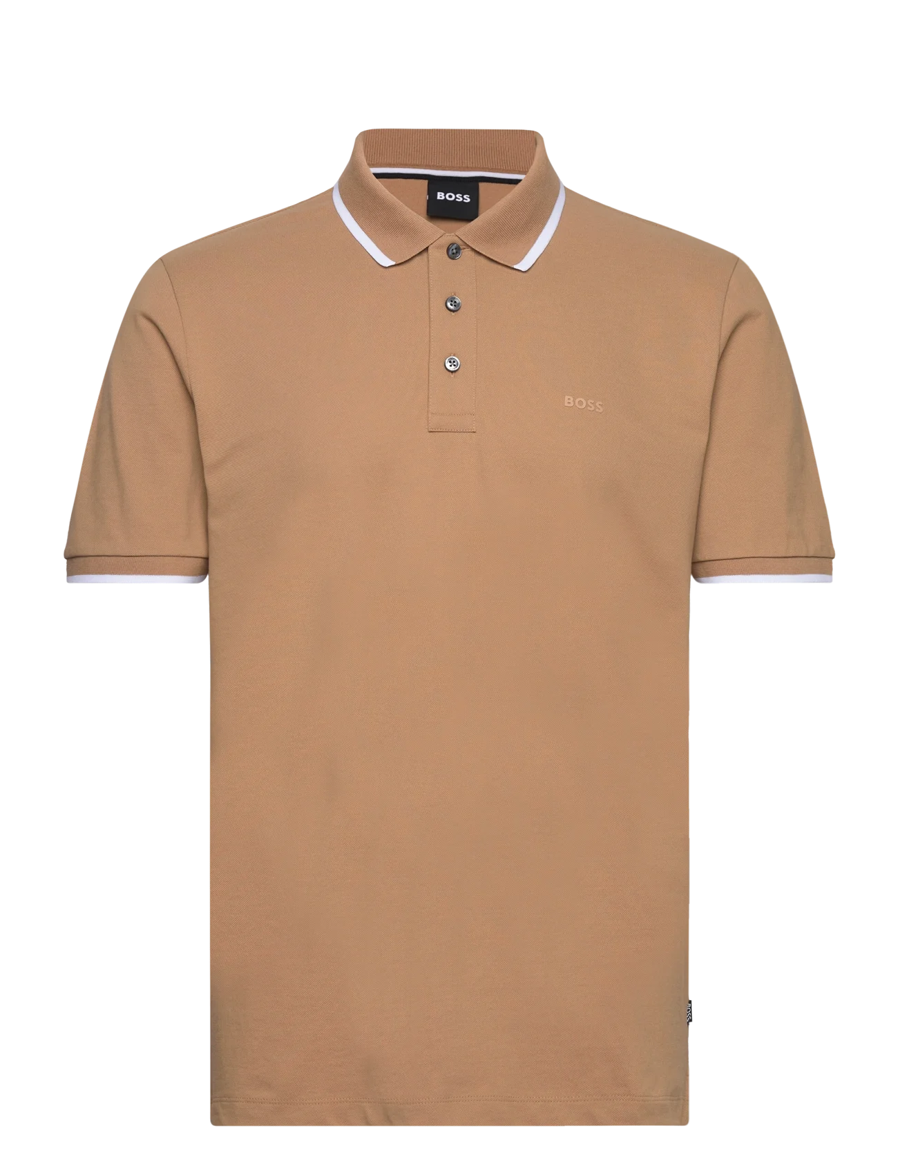 Polo in piquet di cotone 50494697 10241531 01 261 BOSS Medium beige 