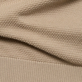 Maglia girocollo in cotone 50506022 10255187 01 255 BOSS Dark beige 