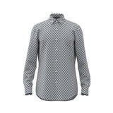 Camicia fantasia slim fit 50513462 10259255 01 404 BOSS Dark blue 