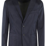 Giacca in cotone elasticizzato 50513911 10248356 01 404 BOSS Dark blue 