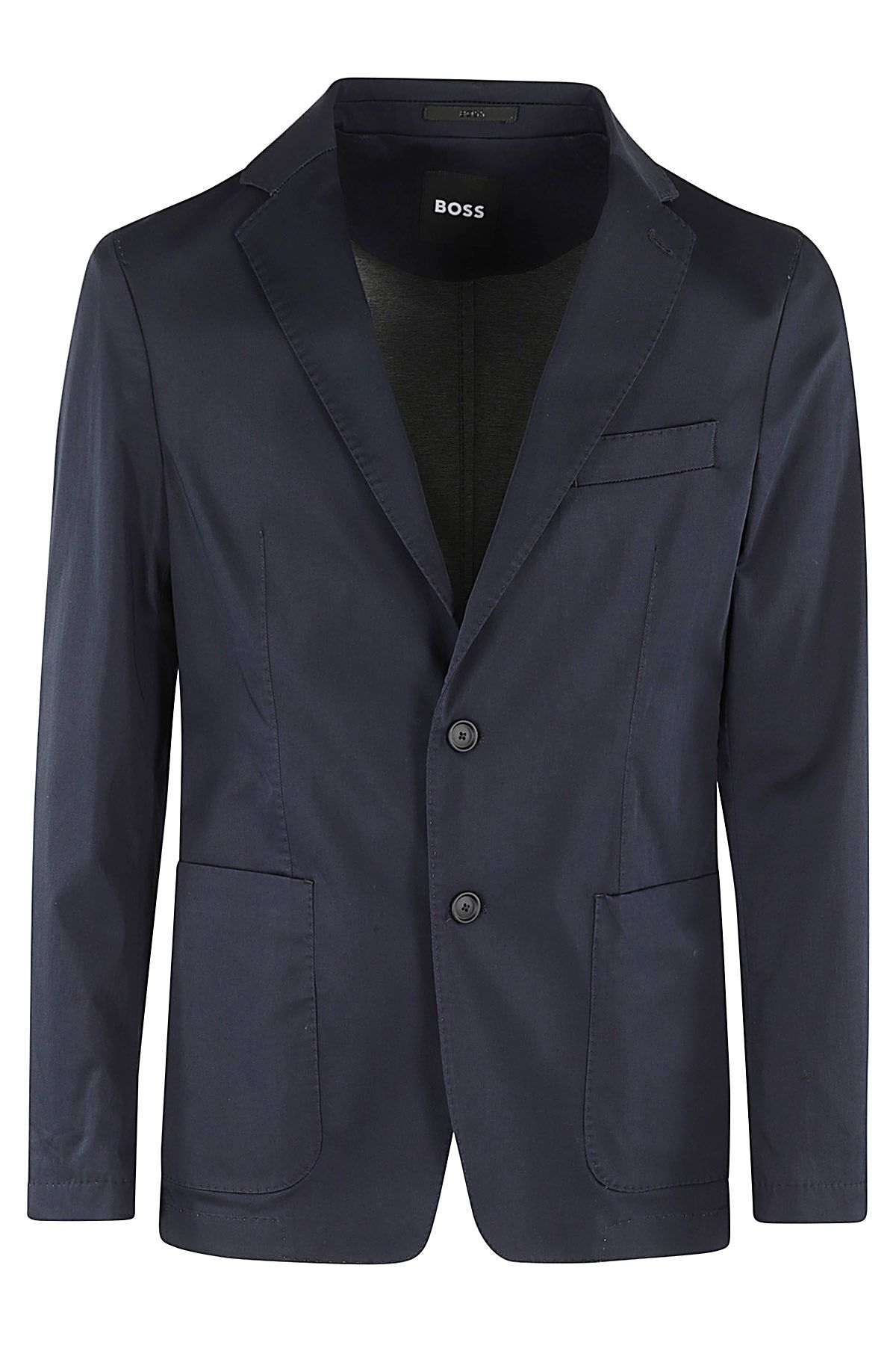 Giacca in cotone elasticizzato 50513911 10248356 01 404 BOSS Dark blue 