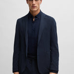 Giacca slim fit 50514616 10259399 404 BOSS Dark blue 