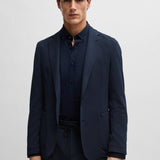 Giacca slim fit 50514616 10259399 404 BOSS Dark blue 