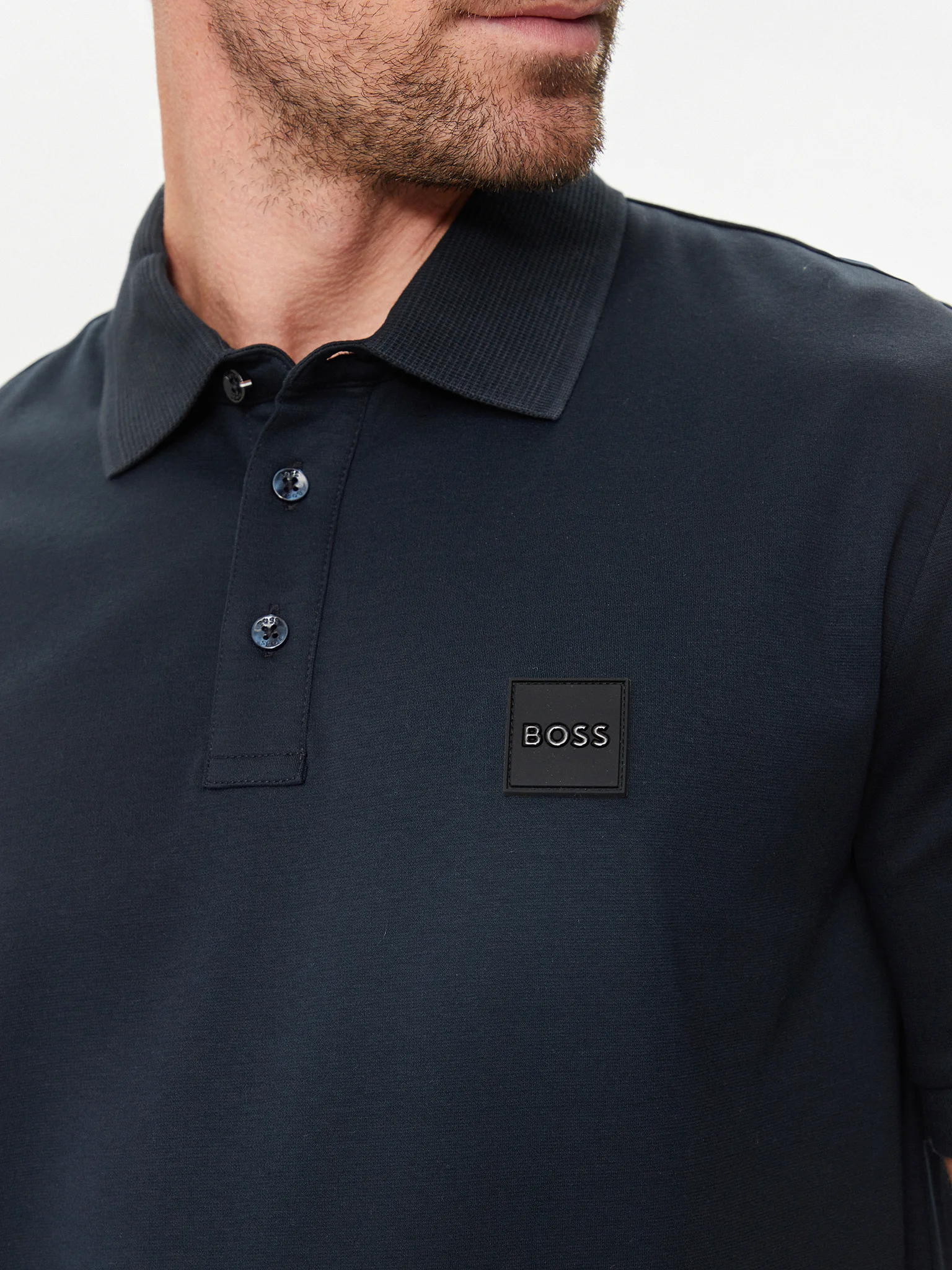 Polo manica corta 50515596 10259994 01 405 BOSS Dark blue 