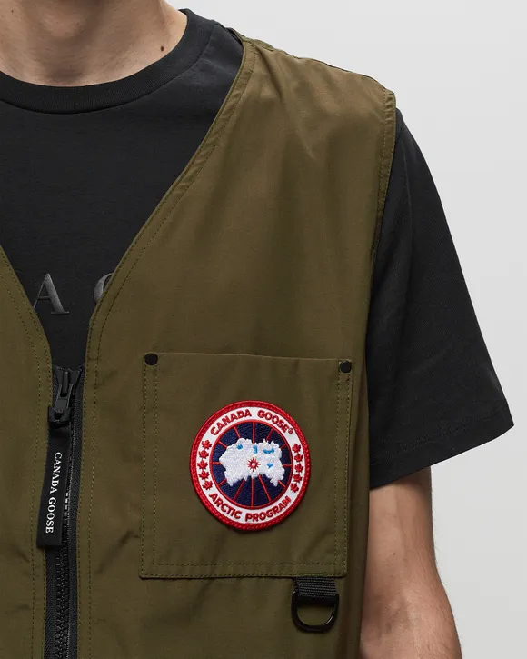 Gilet con zip 2449M 49 CANADA GOOSE Military green 