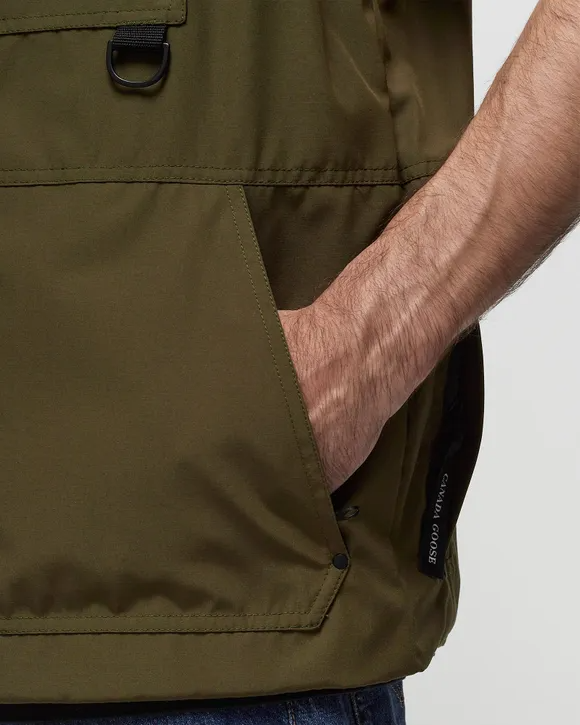 Gilet con zip 2449M 49 CANADA GOOSE Military green 