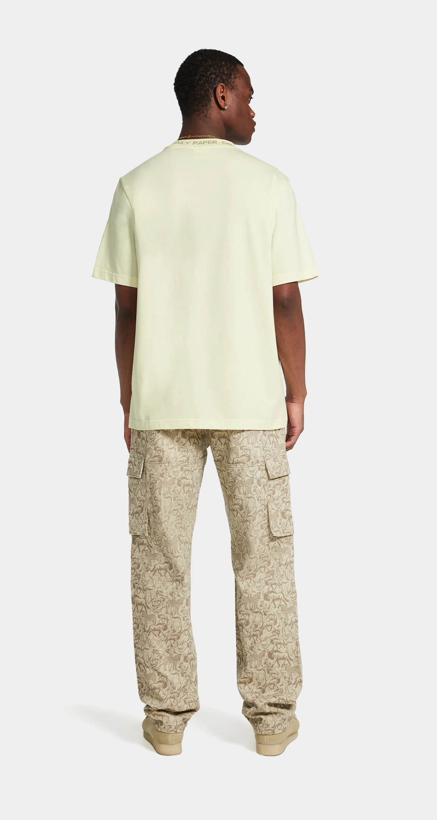 T-shirt manica corta ERIB T-SHIRT 2412012 ICING YELLOW DAILY PAPER Icing yellow 
