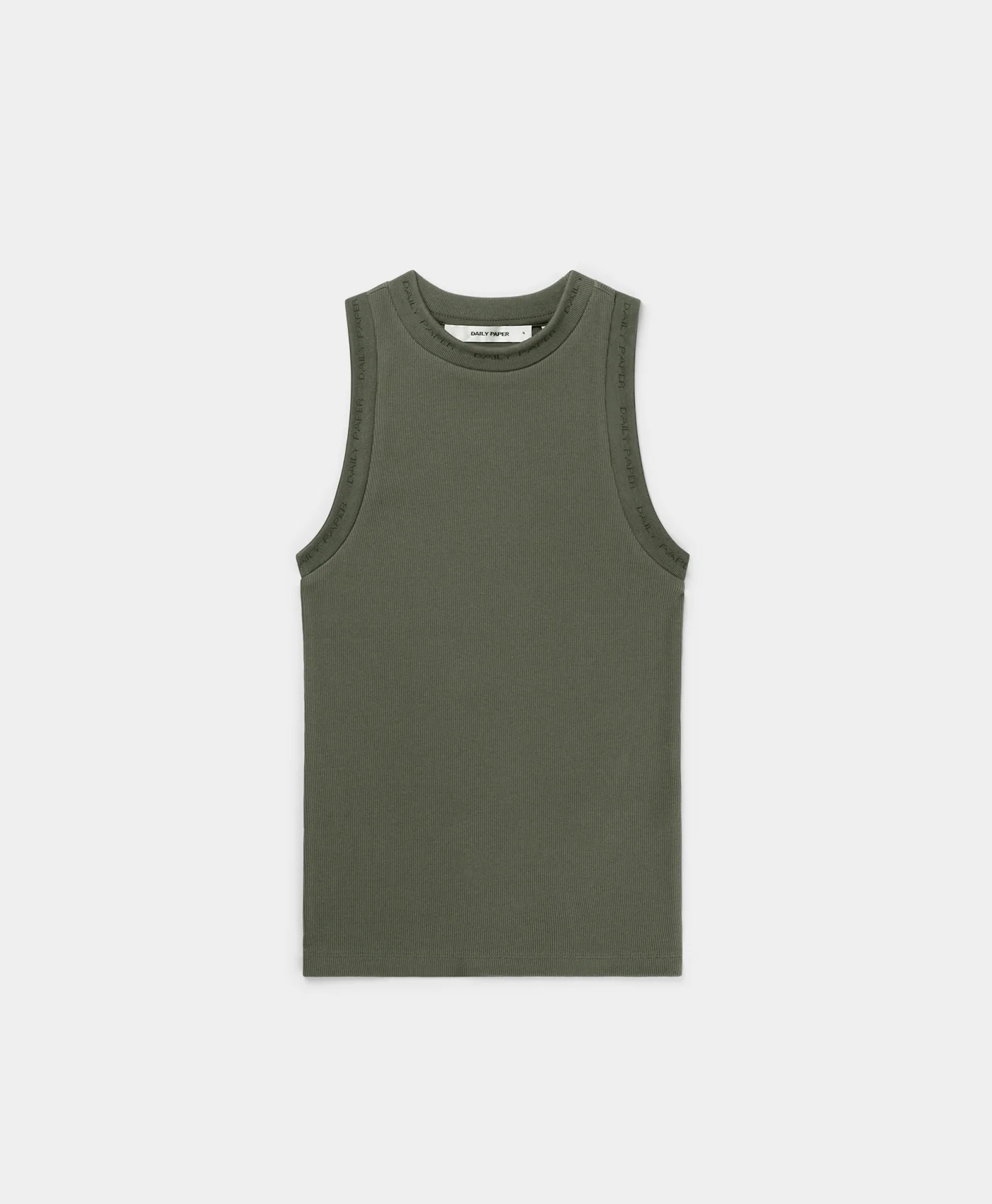 Canotta a costina ERIB TANKTOP 2412027 CHIMERA GREEN DAILY PAPER Chimera green 