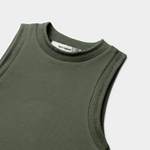 Canotta a costina ERIB TANKTOP 2412027 CHIMERA GREEN DAILY PAPER Chimera green 