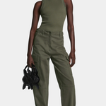 Canotta a costina ERIB TANKTOP 2412027 CHIMERA GREEN DAILY PAPER Chimera green 