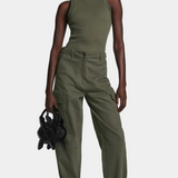Canotta a costina ERIB TANKTOP 2412027 CHIMERA GREEN DAILY PAPER Chimera green 