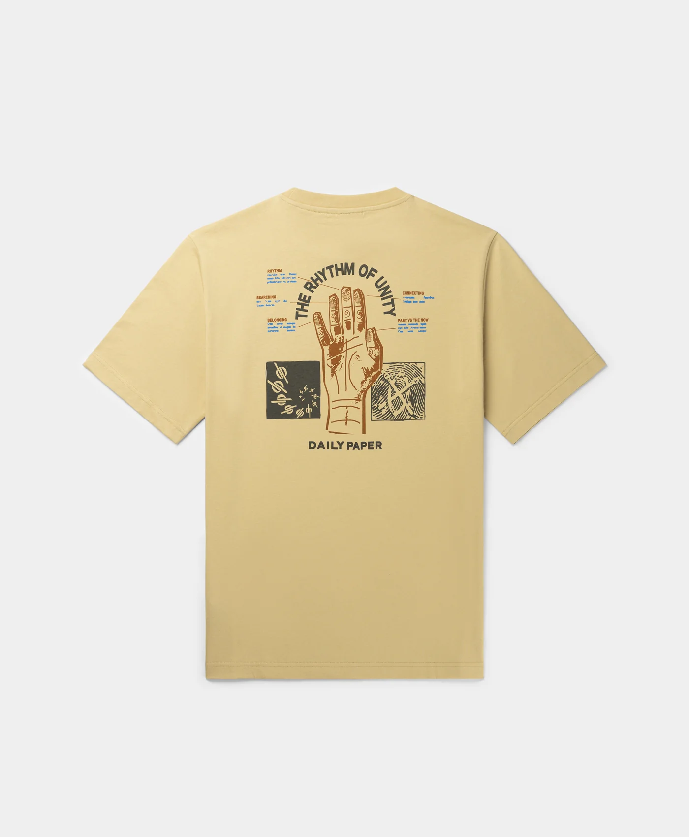 T-Shirt manica corta IDENTITY SS T-SHIRT 2411064 TAOS BEIGE DAILY PAPER Taos beige 