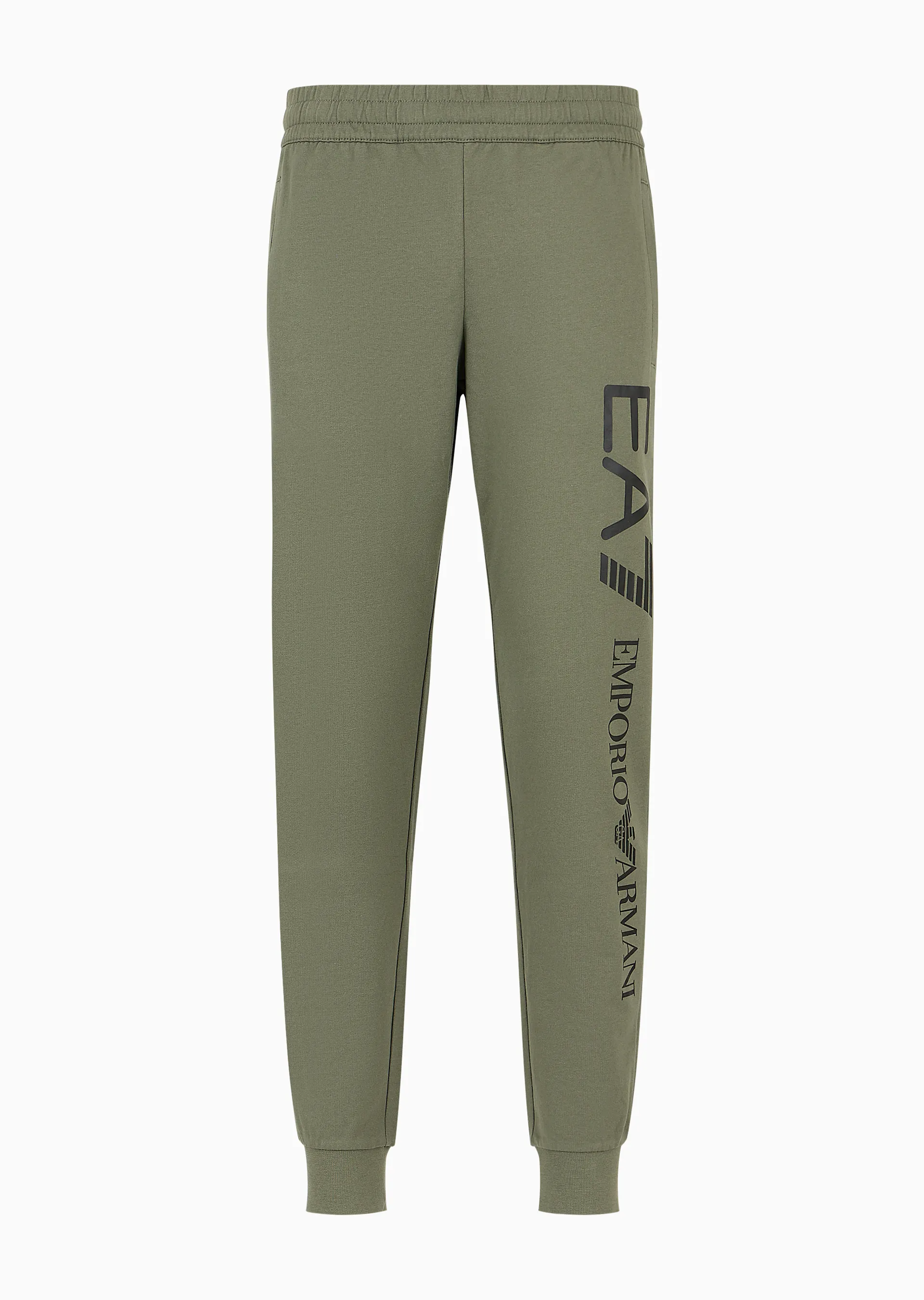 Pantaloni joggers Logo Series in cotone 8NPPC3 PJ05Z 1846 EA7 Green 