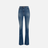 Jeans a zampetta PJ57I41E2 104 ELISABETTA FRANCHI Blue denim 