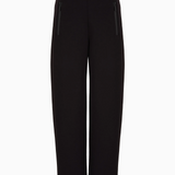 Pantaloni in double jersey con zip termonastrate 3D2P6E 1JHSZ 0999 EMPORIO ARMANI Black 