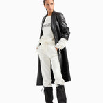 Jogger in felpa 3D2P7B 2J49Z 0101 EMPORIO ARMANI Bianco caldo 