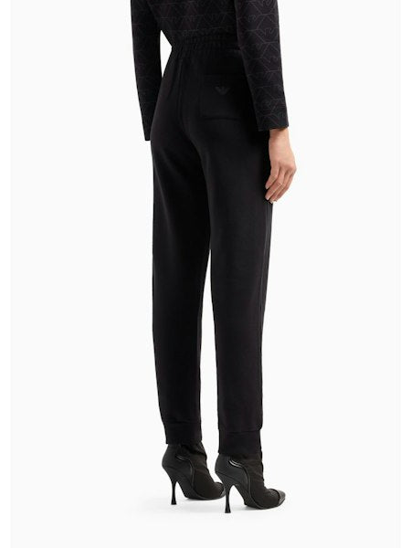Jogger in felpa 3D2P7B 2J49Z 0999 EMPORIO ARMANI Nero 