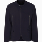 Giacca con zip in tessuto tecnico comfort stretch 6R1G72 1NGMZ 0920 EMPORIO ARMANI Blue navy 