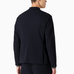 Giacca con zip in tessuto tecnico comfort stretch 6R1G72 1NGMZ 0920 EMPORIO ARMANI Blue navy 