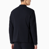 Giacca con zip in tessuto tecnico comfort stretch 6R1G72 1NGMZ 0920 EMPORIO ARMANI Blue navy 